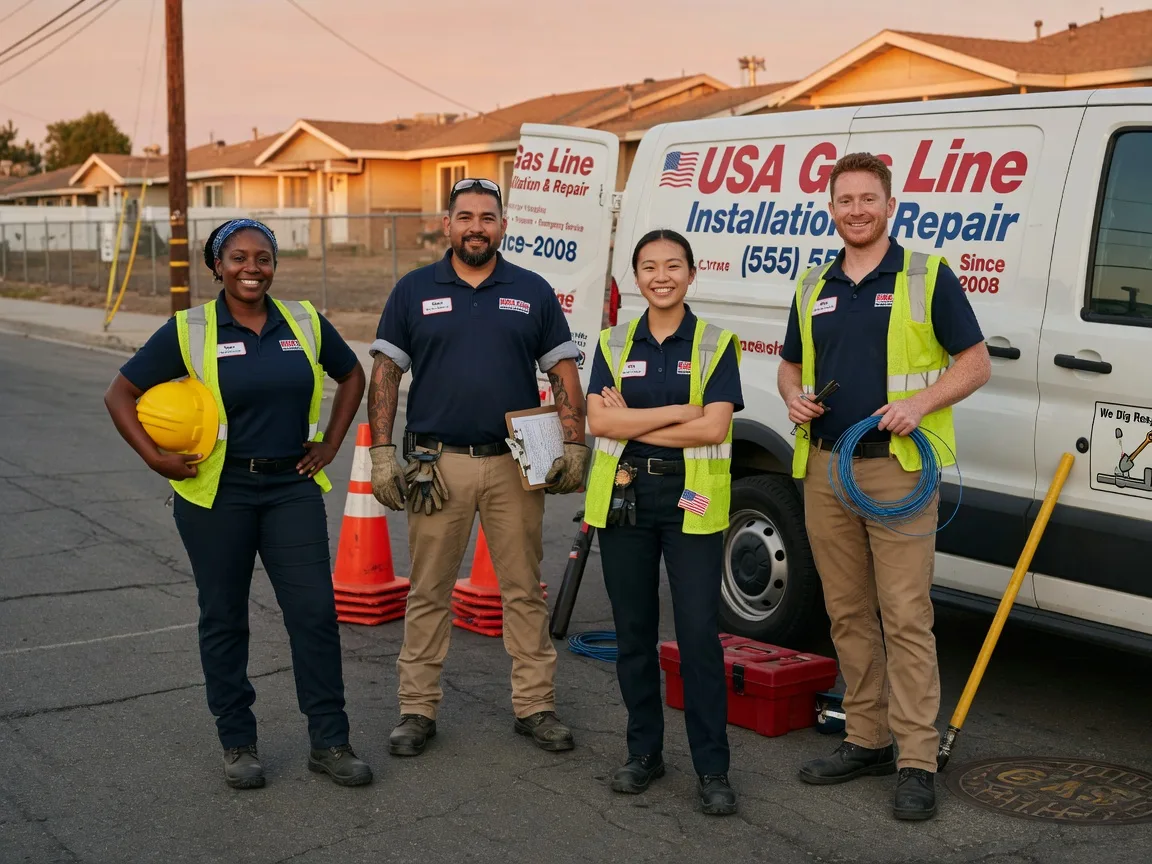 Gas Line Installation company in Rector, PA